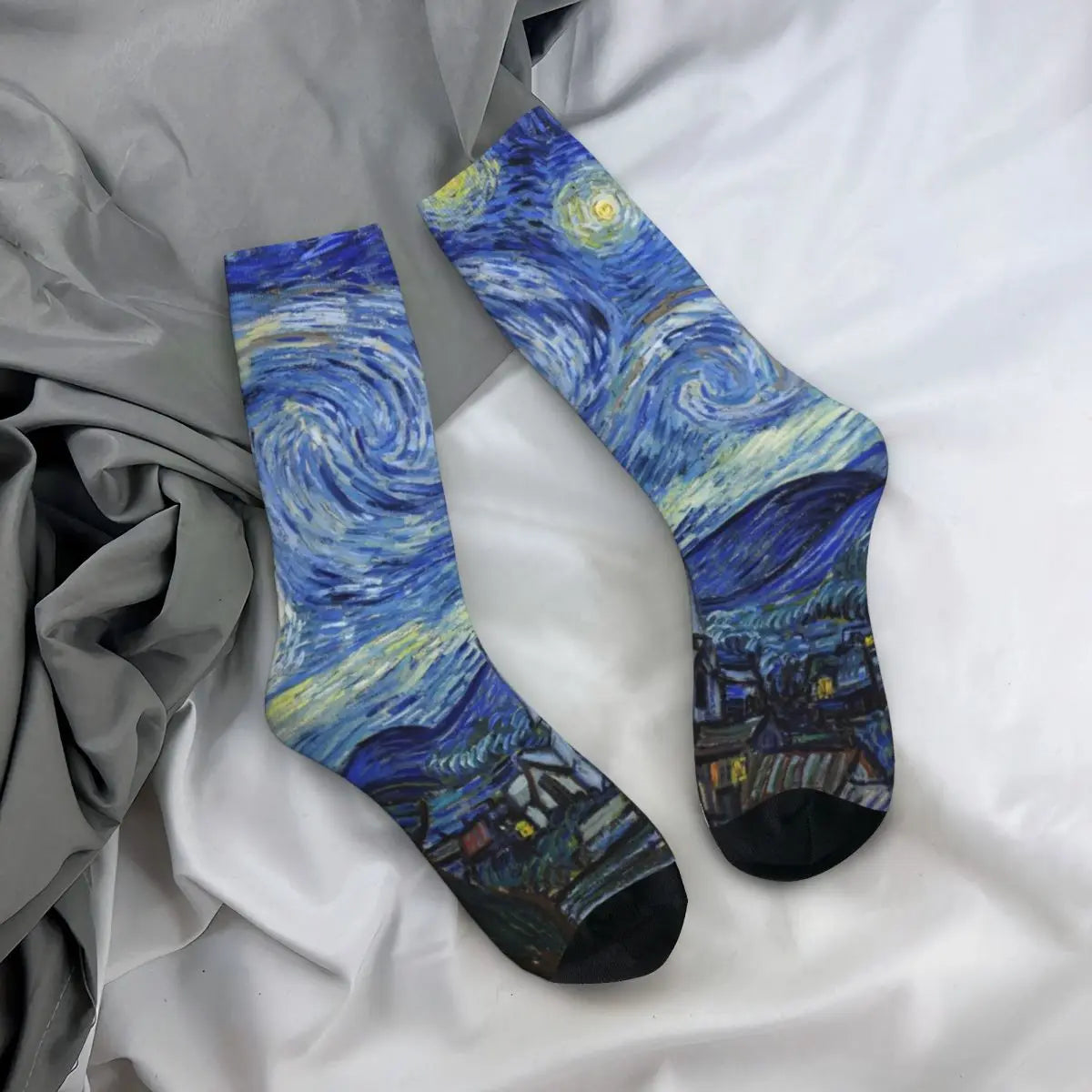 Chaussettes de nuit étoilée pour dames ,  Van Gogh
