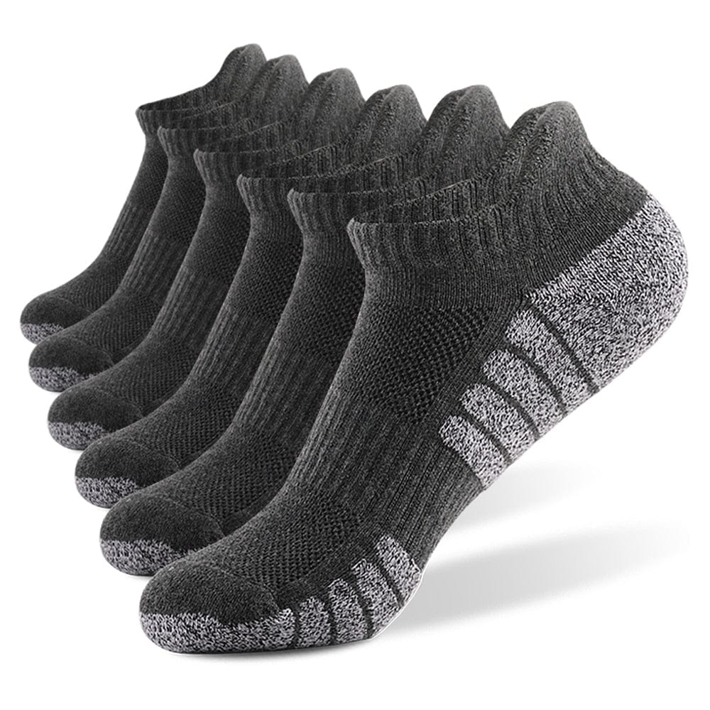 My Socks 12 Paires -Gris / 39-42 12 Paires Chaussettes Basses Homme
