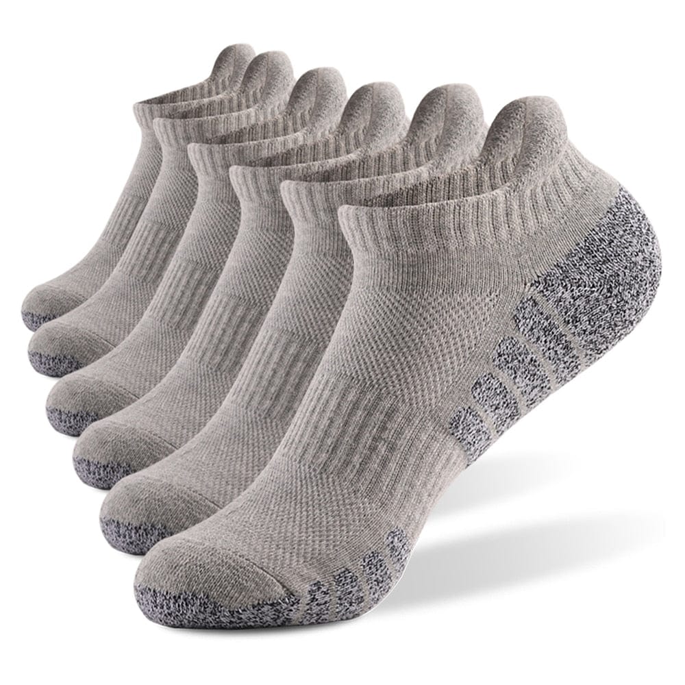 My Socks 12 Paires - Gris Clair / 39-42 12 Paires Chaussettes Basses Homme