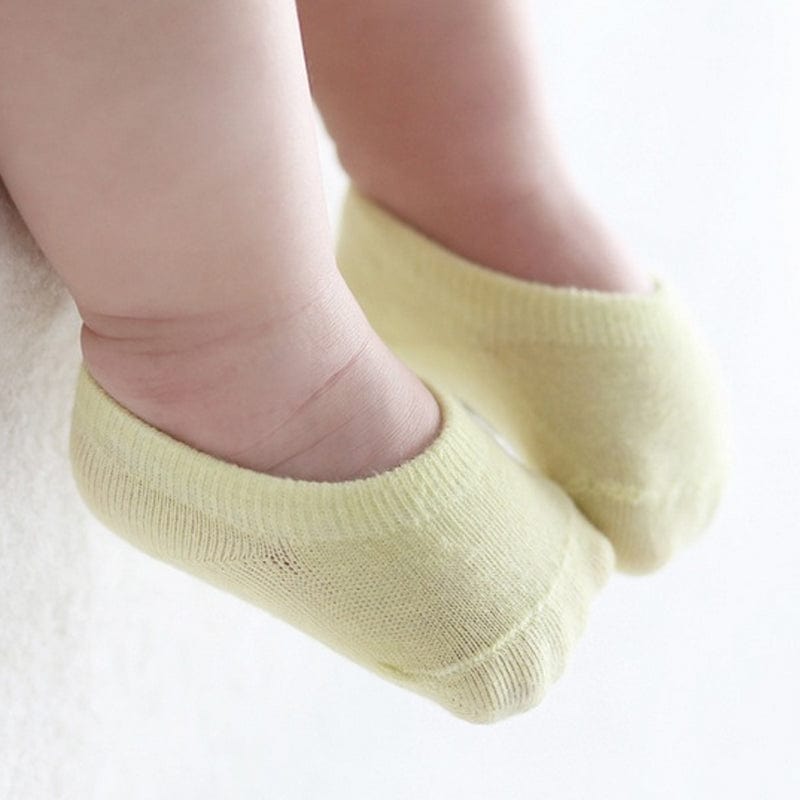 My Socks 5 Paires - Jaune / 0 à 3 Mois Chaussette Invisible Bébé