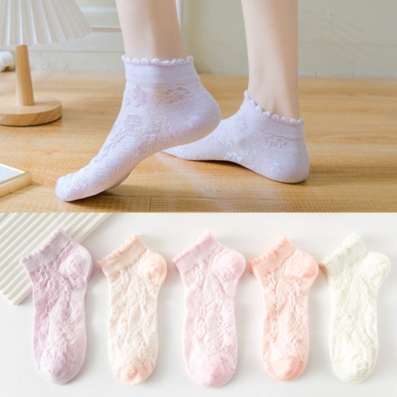 My Socks 5 Paires - Multicolore / 35-39 Chaussettes Basses Cute