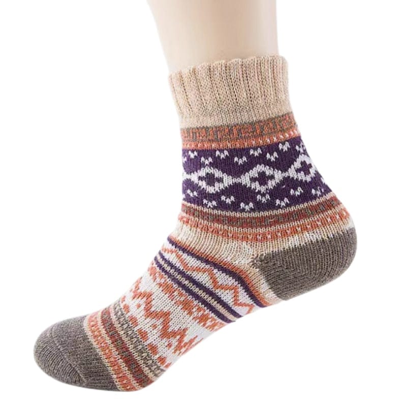 My Socks Beige / 37-39 Chaussettes De Noël Femme