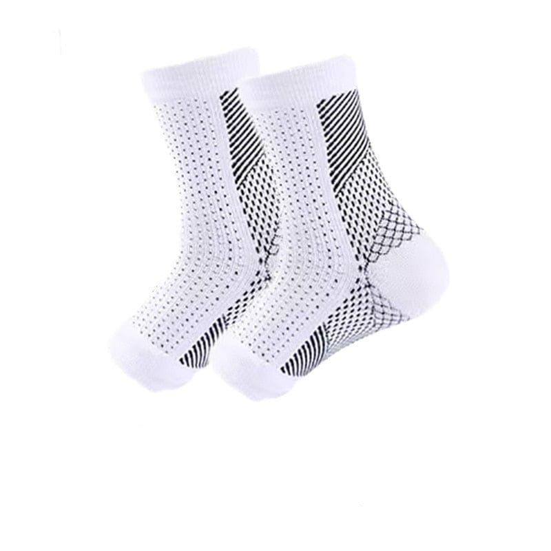 My Socks Blanc / 1 Paire / 38-44 Chaussettes Sport Anti-Transpiration