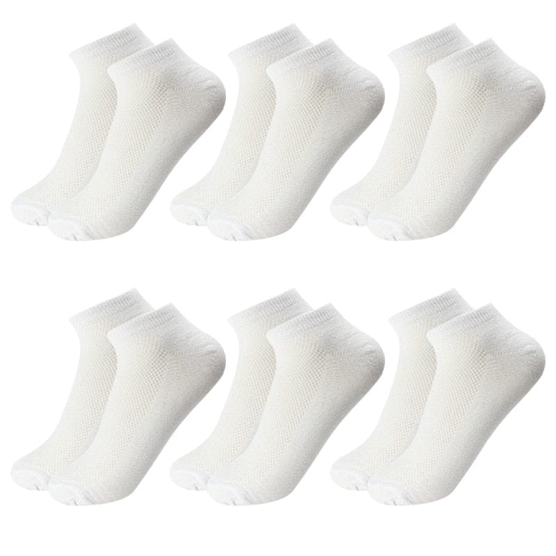 My Socks Blanc / 39-43 Chaussettes Basses Coton