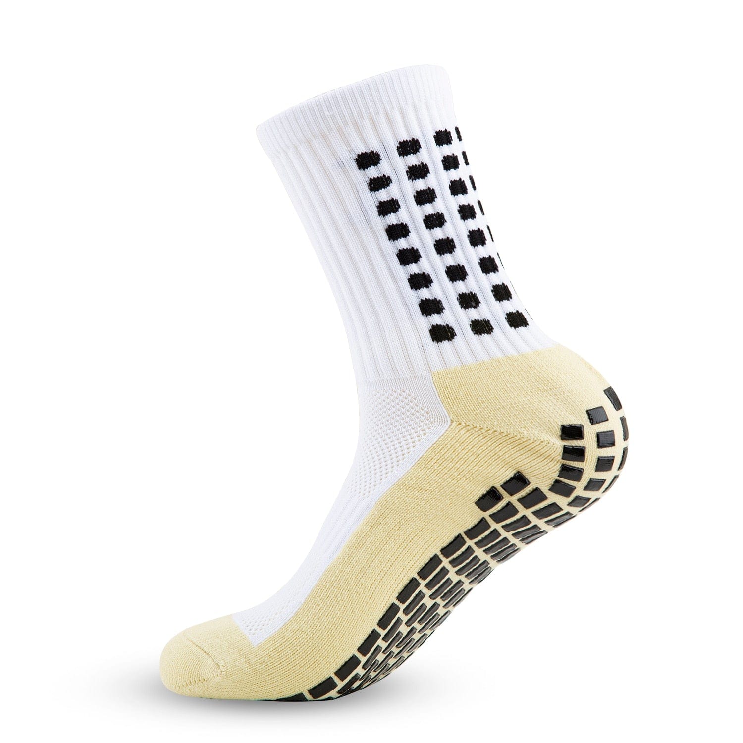 My Socks Blanc / 39-45 Chaussette Antidérapante Foot