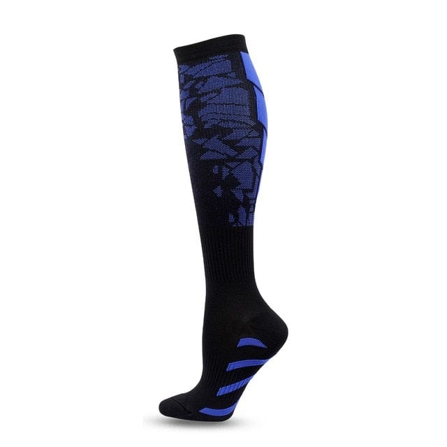 My Socks Bleu / 40-45 Chaussettes De Compression Sport Homme