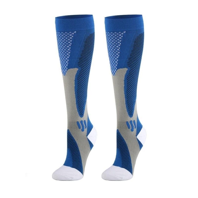 My Socks Bleu / 41-46 Chaussettes De Contention Homme Sport