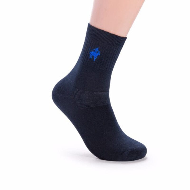 My Socks Bleu / 5 Paires / 39-45 Chaussettes 100% Coton