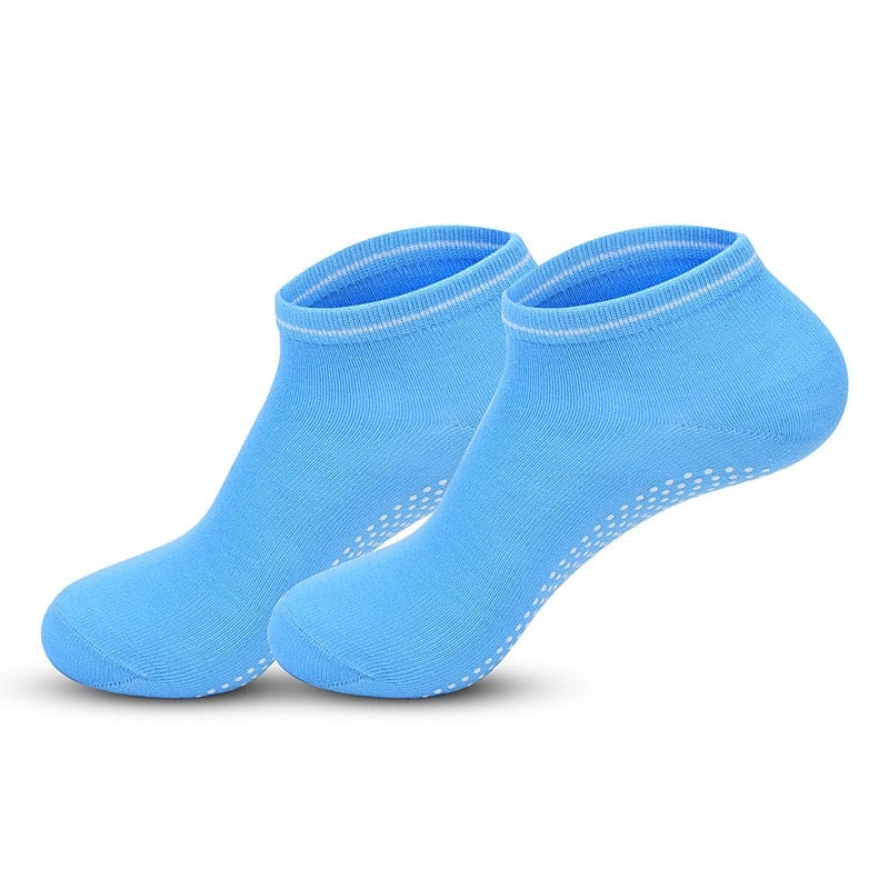 My Socks Bleu Ciel / 33-39 Chaussette Antidérapante Femme