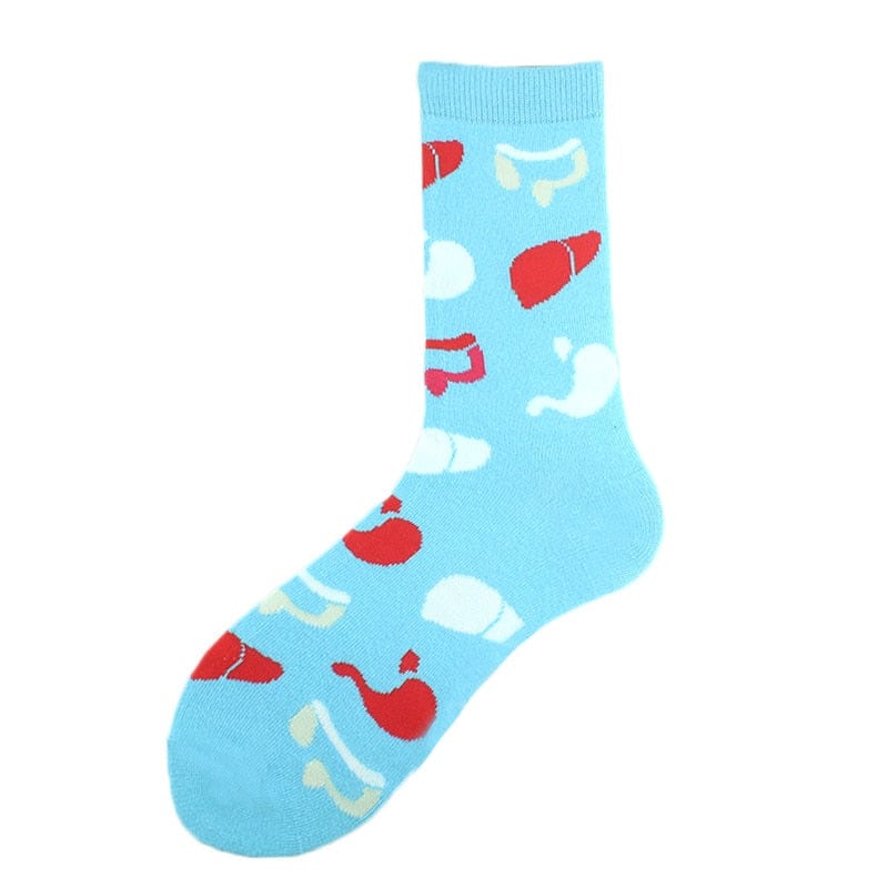 My Socks Bleu Ciel / 35-43 Chaussettes Rigolotes Infirmières
