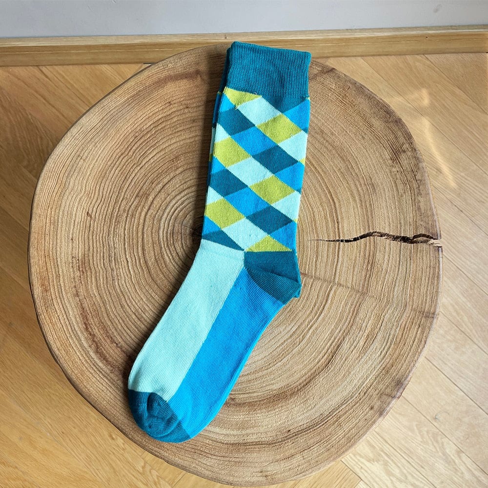 My Socks Bleu Clair / 39-44 Chaussettes Colorées Originales