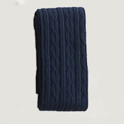 My Socks Bleu Marine / Unique Chaussette Haute Laine