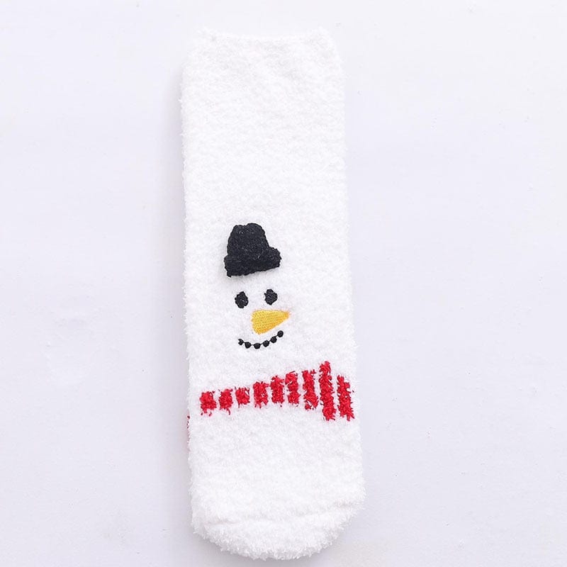 My Socks Bonhomme De Neige / Unique / 3 Paires Chaussettes Chaudes Fantaisie Noël