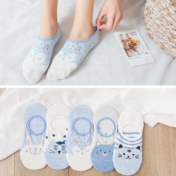 My Socks Chat Bleu / 35-40 Chaussettes Disney