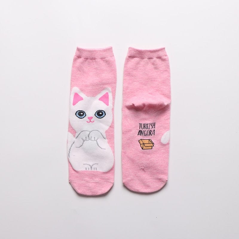 My Socks Chaussettes Rose / 35-42 Chaussette Anti-Dérapante Femme Rigolote