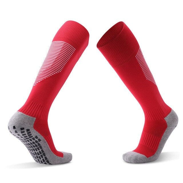 My Socks Chaussettes Red 3PC Chaussettes Foot Antidérapantes