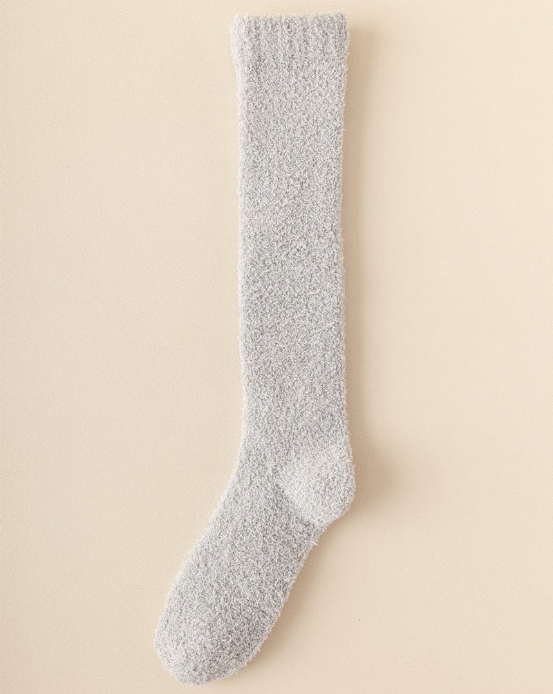 My Socks Gris / 34-40 Chaussettes Chauffantes Pour Dormir