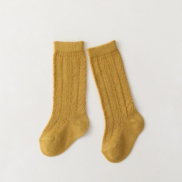 My Socks Jaune / 0 à 1 an Chaussette Haute Bébé Garçon