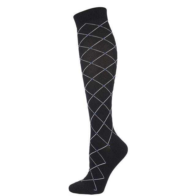 My Socks Losange / 35-41 Chaussettes Hautes Sport Femme