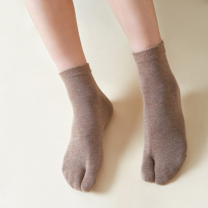My Socks Marron / 39-44 Chaussette Tong Homme