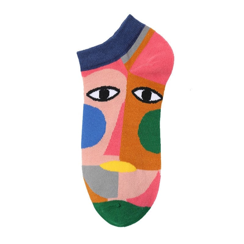 My Socks Multicolore / 39-43 Chaussette Basse Motif