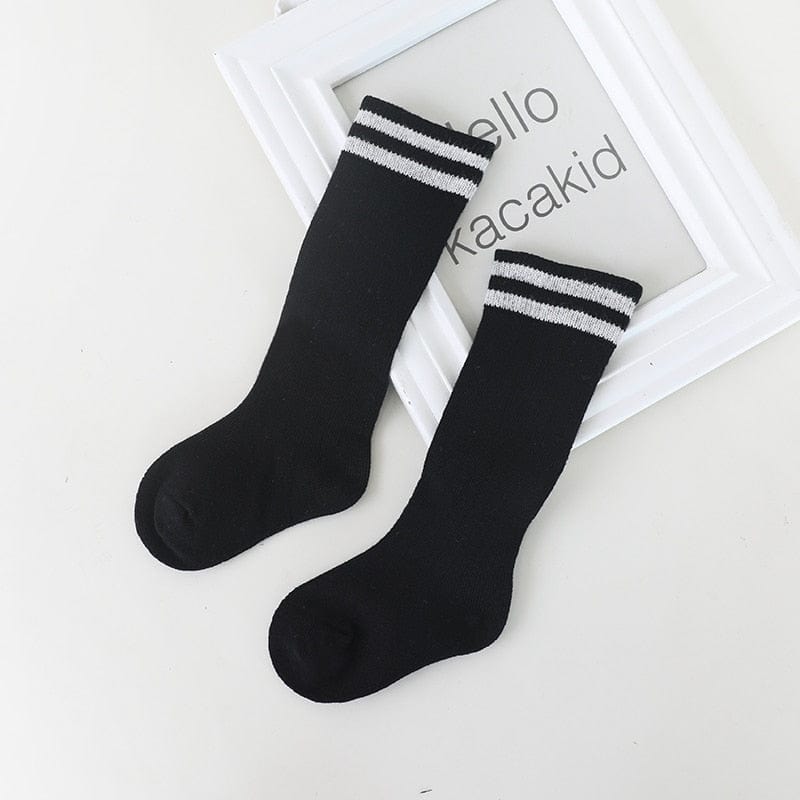My Socks Noir / 0 à 2 Ans Chaussettes Hautes Bébé Garçon