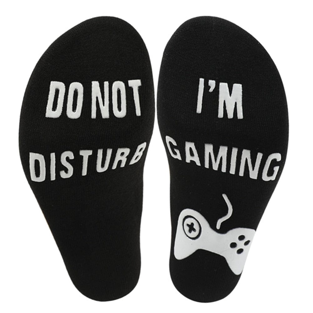 My Socks Noir / 34-43 Chaussettes Gaming
