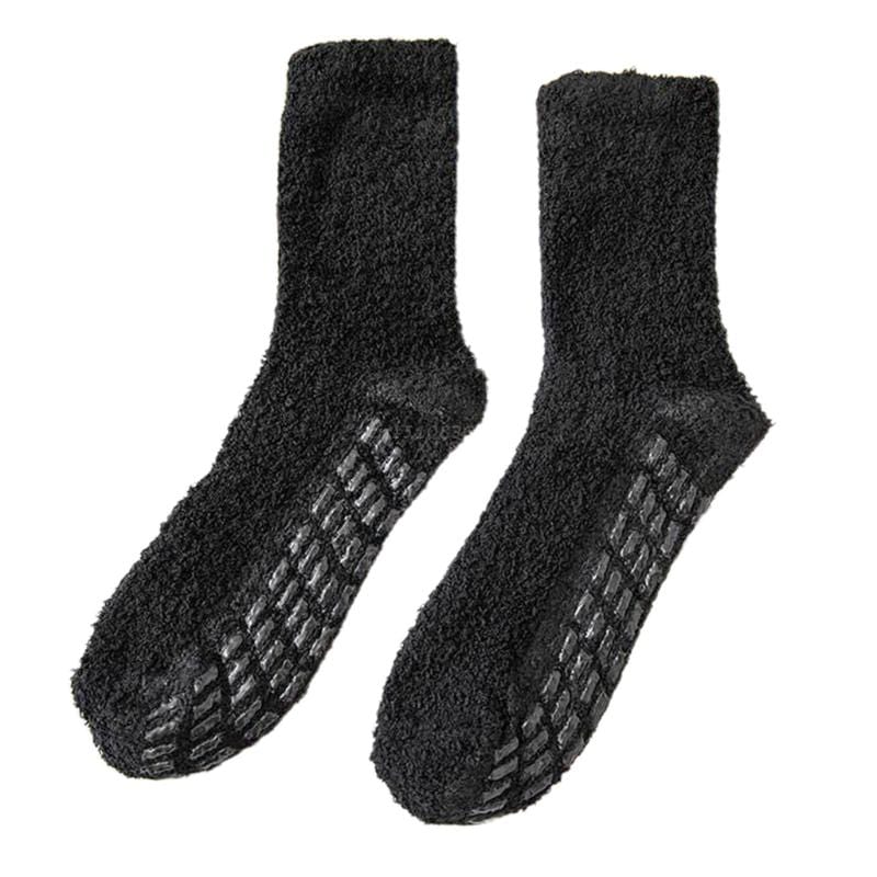 My Socks Noir / 40-45 Chaussette Antidérapante Homme Hiver