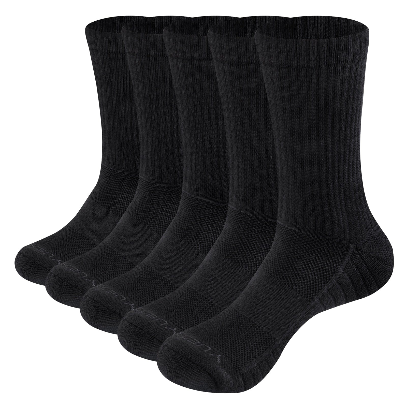 My Socks Noires / 5 Paires / 37-41 Chaussettes Coton Sport