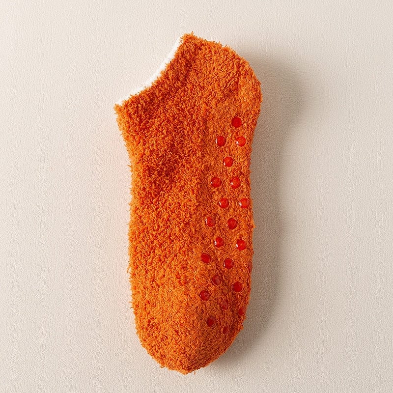 My Socks Orange / 35-40 Chaussettes Basses Chaudes