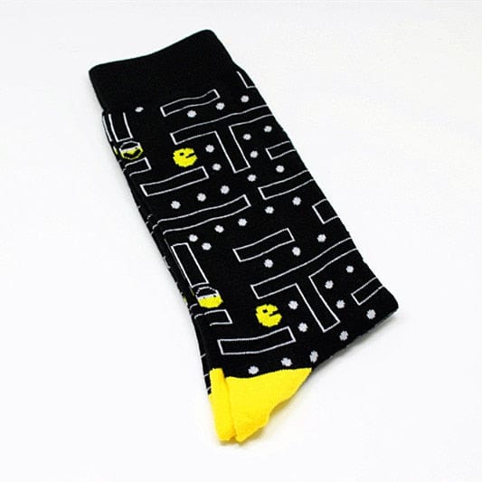 My Socks Pacman / Unique Chaussettes Coton Fantaisie