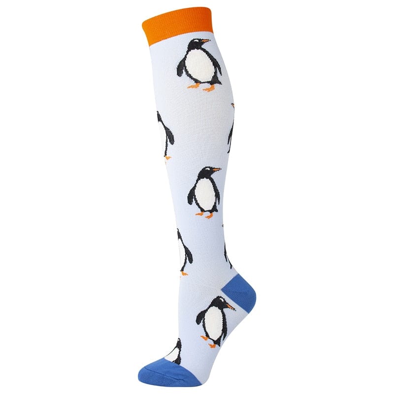 My Socks Penguin / 41-46 Chaussettes Hautes Homme Originales