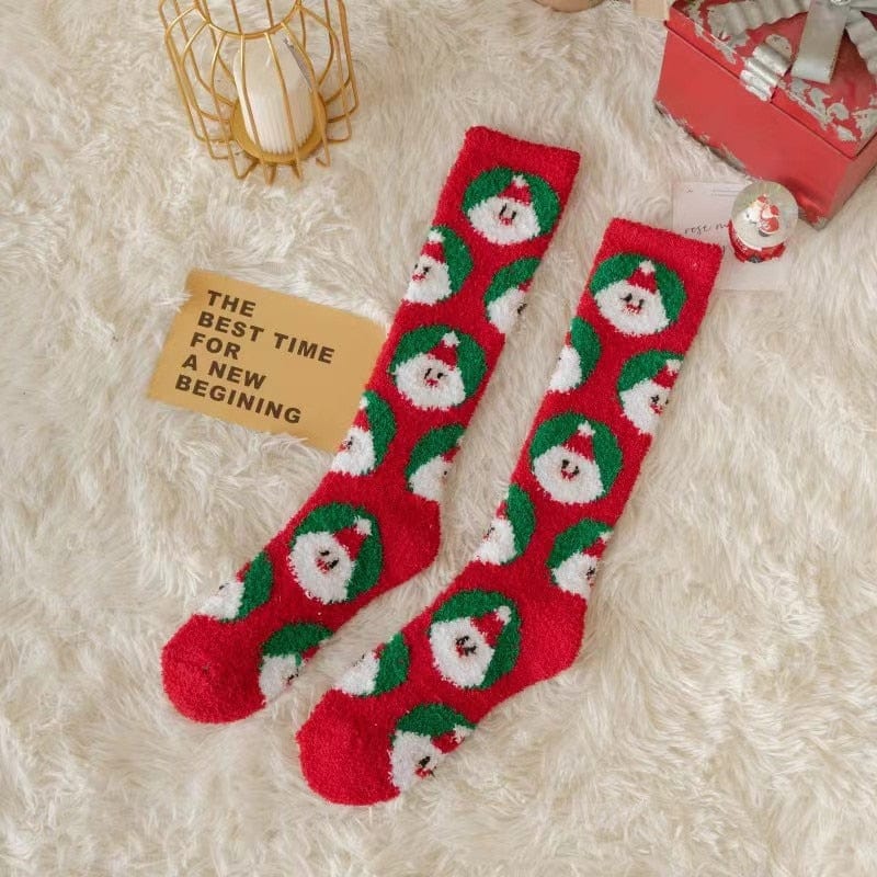 My Socks Père Noël / 35-42 Chaussettes Fantaisie Femme Noël