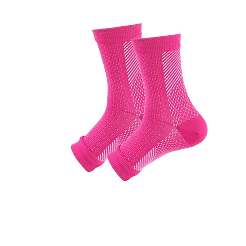 My Socks Rose / 1 Paire / 38-44 Chaussettes Sport Anti-Transpiration