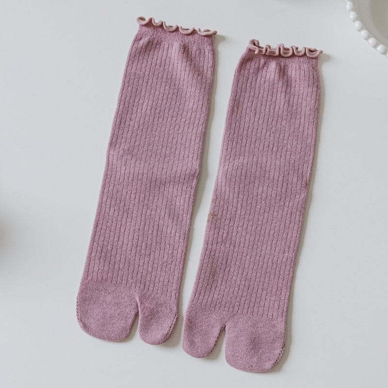 My Socks Rose / Unique Chaussettes Tabi Femme