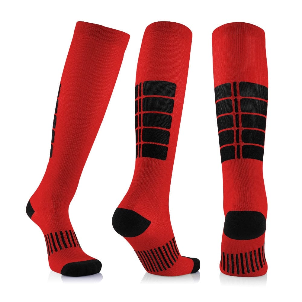 My Socks Rouge / 36-41 Chaussettes Contention Sport Femme