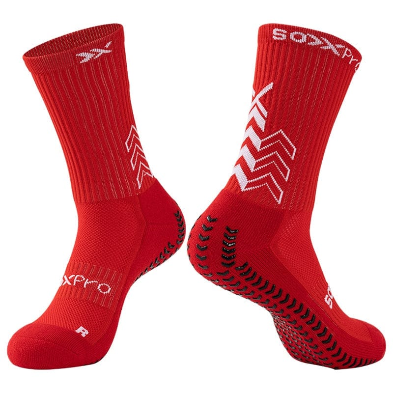 My Socks Rouge / 38-45 Chaussettes Mollet Sport