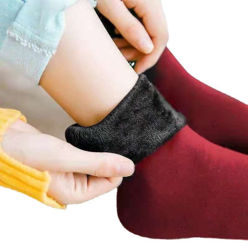 My Socks Rouge / Unique Chaussettes Chauffantes Femme