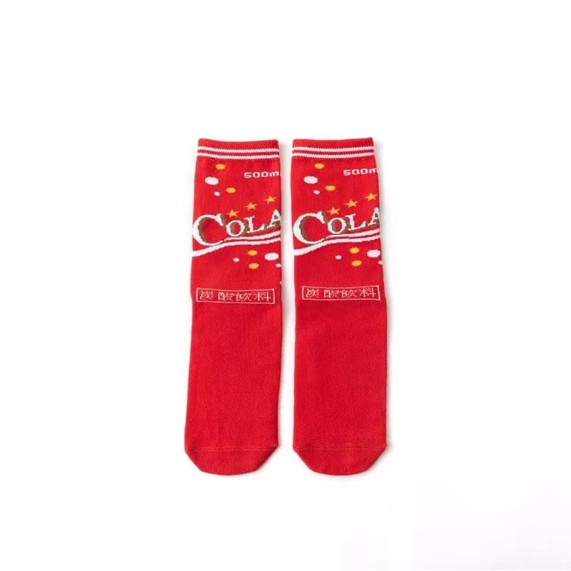 My Socks Rouge / Unique Chaussettes Coca Cola