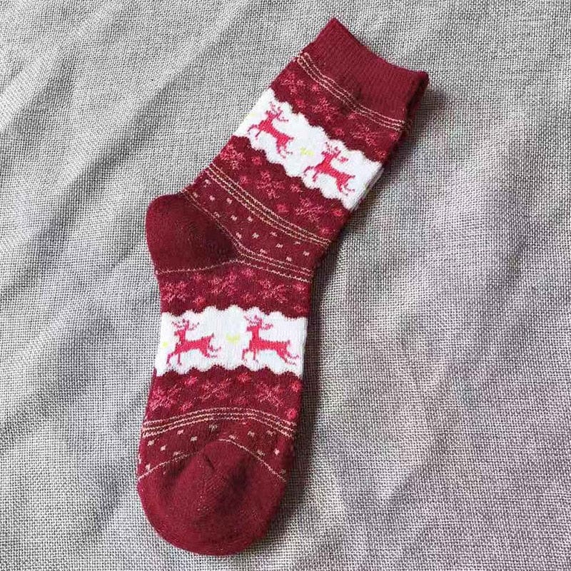 My Socks Rouge / Unique Chaussettes De Noël Adulte