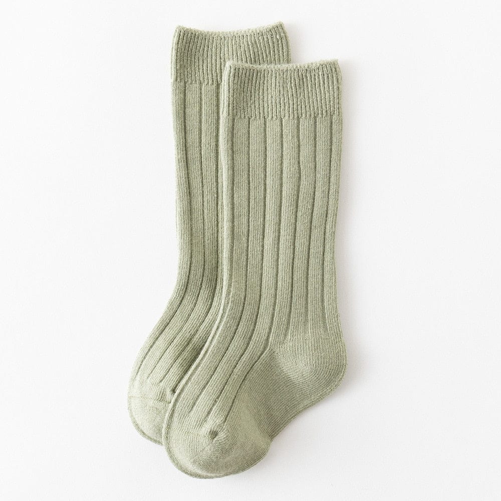 My Socks Vert / 0 à 1 an Chaussette Haute Bébé