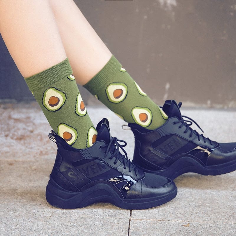 My Socks Vert / 36-45 Chaussettes Avocat