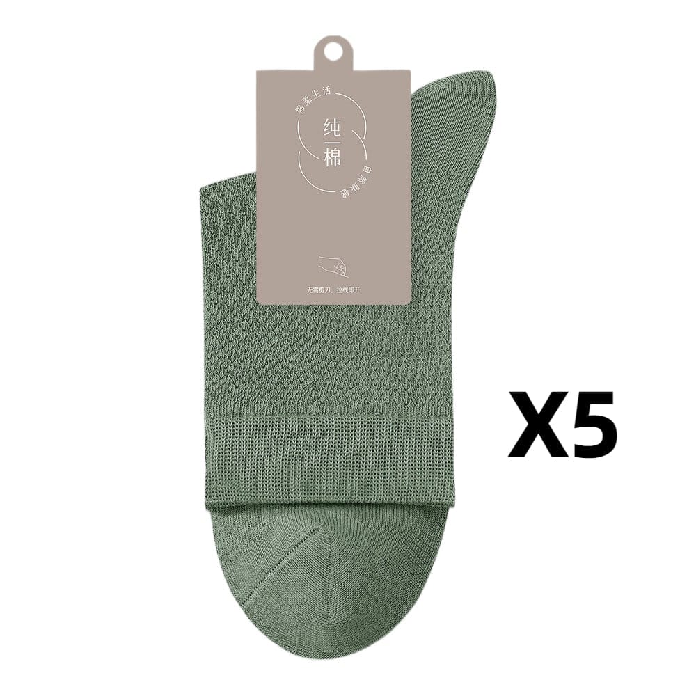 My Socks Vert / 39-45 Chaussette Haute Homme