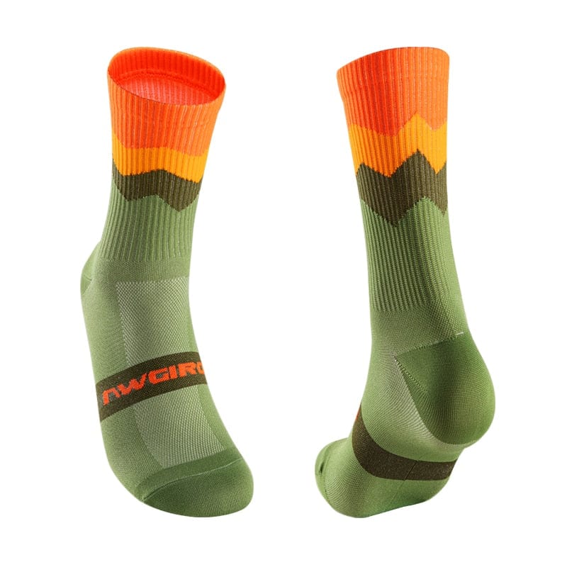 My Socks Vert / 39-45 Chaussettes Montantes Sport