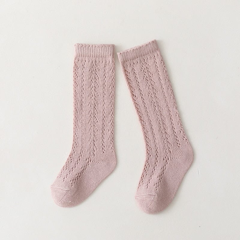 My Socks Violet Pâle / 0 à 1 an Chaussette Haute Bébé Garçon