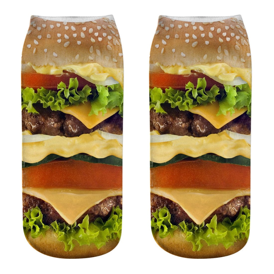 My Socks Zoom Burger / 35-39 Chaussettes Burger
