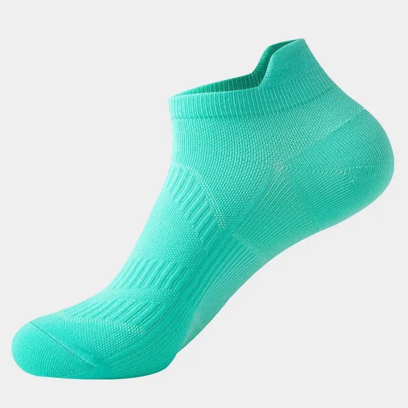 MySocks Chaussettes Turquoise / 34-38 Basket Chaussette Basse Femme