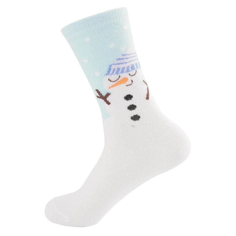 MySocks Chaussettes Blanc / Unique Bonhomme De Neige Chaussettes