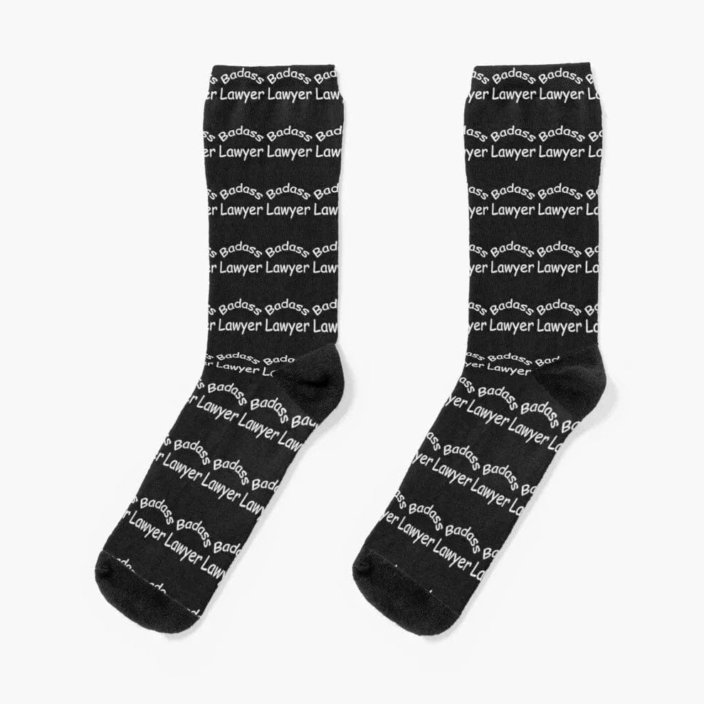 MySocks Chaussettes Noir / Unique Chaussette Badass