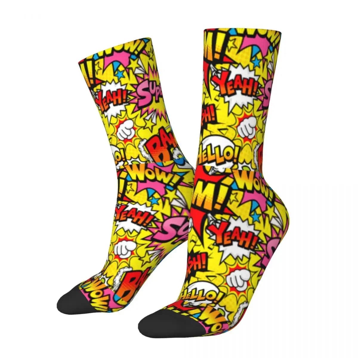 MySocks Chaussettes Jaune / Unique Chaussette Bd